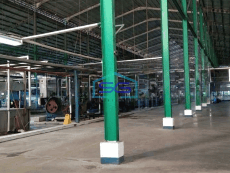 Dijual Pabrik Luas Bangunan  22000 m² Lokasi Bebas Banjir di Gunung Sindur Bogor