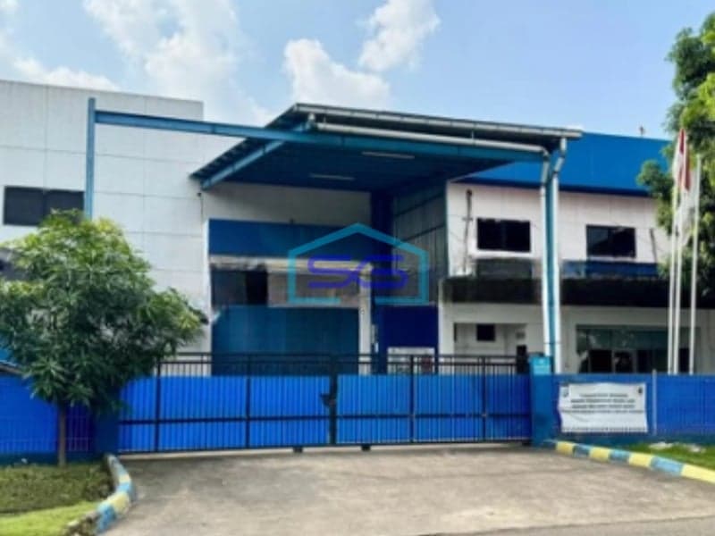 Dijual Pabrik Dalam Kawasan Jababeka Bekasi Lokasi Strategis LT 2719m2