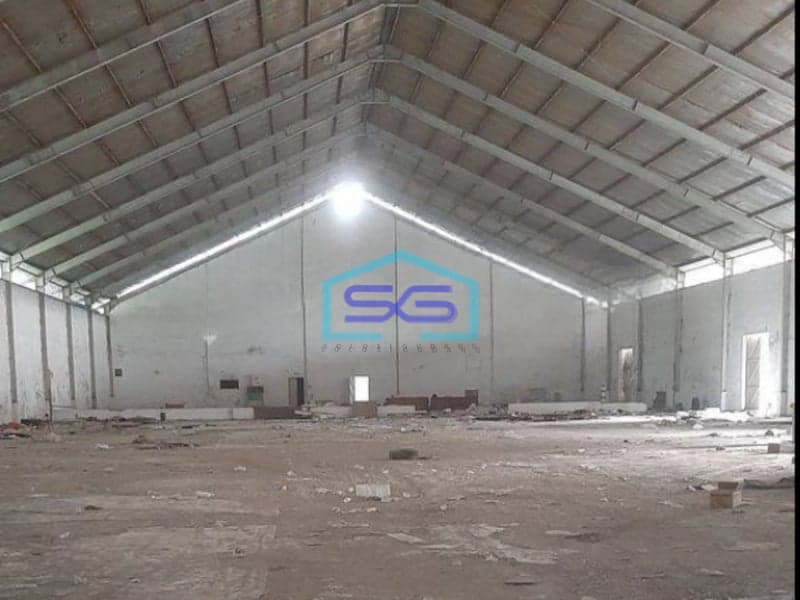 Dijual Gudang Bagus Strategis Dipinggir Jalan Gunung Sindur Bogor LT 5092m2