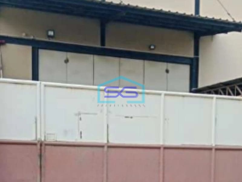 Disewakan Murah Gudang Hadap Jalan Di Kavling Dpr Cipondoh Tangerang LB 800m2