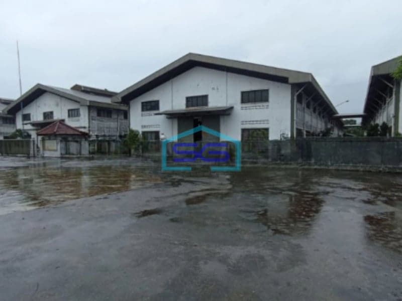 Dijual Ex Pabrik Sendal Nambo Jaya Karawaci Tangerang Luas Bangunan  22483 m²