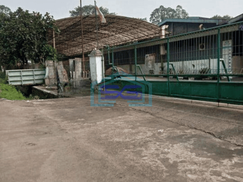 Dijual gudang eks pabrik Cikande serang barat banten