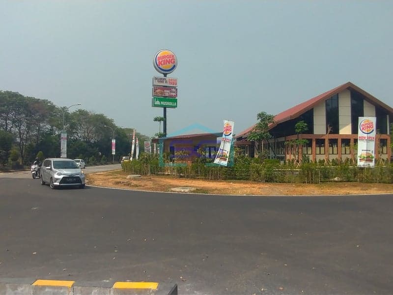 Disewakan Kavling Komersial di Samping Burger King Jababeka Cikarang Dekat Lippo Cikarang
