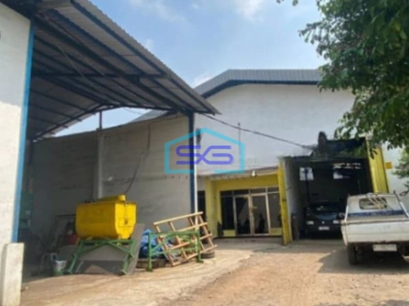 Dijual Gudang + Kantor Siap Pakai di Krian Sidoarjo Jawa Timur LT 970m2