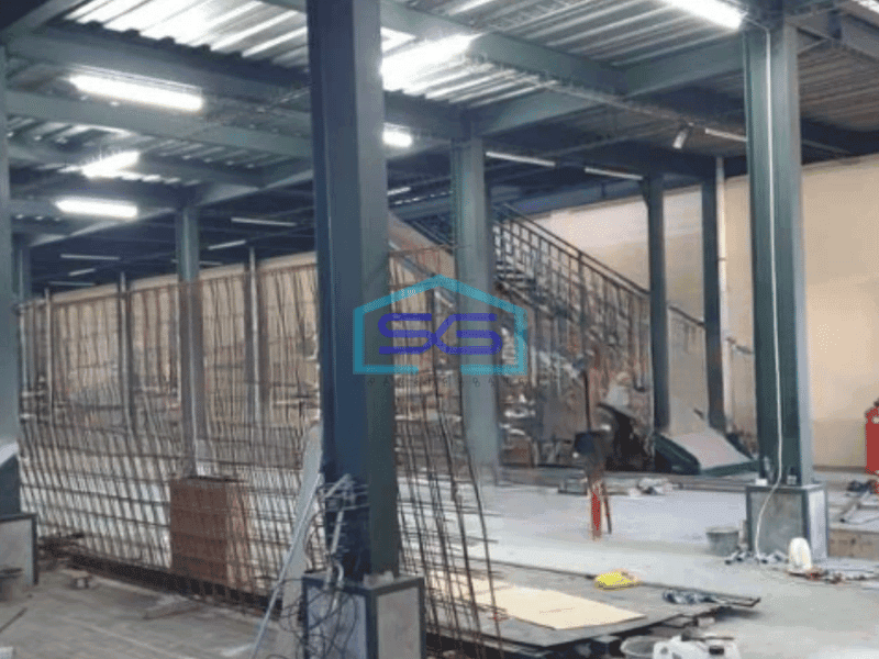 Disewakan Gudang Baru Akses Container 40 feet Luas Bangunan 1224 m² di Jembatan Tiga Jakarta Utara