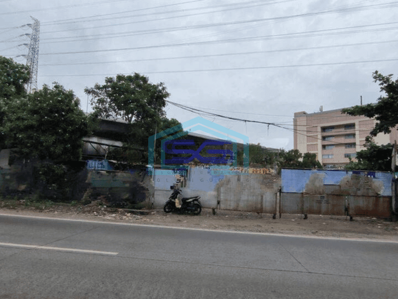 Disewa tanah didepan Jalan Raya Cakung Cilincing Jakarta Timur
