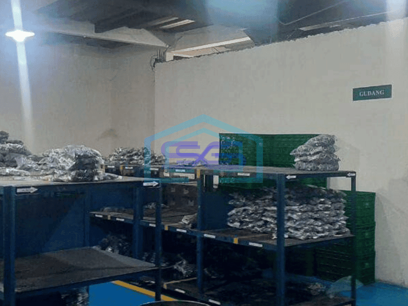 Gudang / workshop cipondoh, bebas banjir, akses kontainer 40g