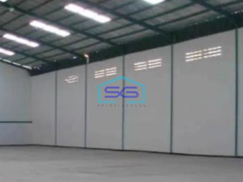 Disewakan Gudang Luas Bangunan  1105 m²  Akses Container 40 Feet di Bekasi