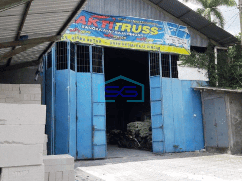 Dijual Tanah Di Bonus Bangunan Gudang Jogja Jln Kaliurang Km 9 Sleman Yogyakarta