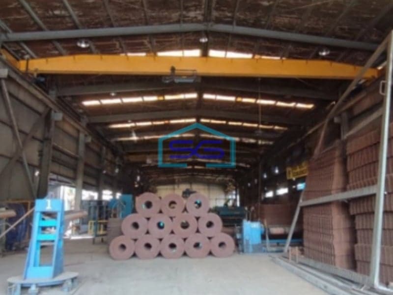 Dijual Pabrik Raya Trosobo Sidoarjo Jawa Timur Luas Tanah 9780m2