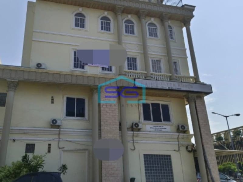 Dijual Ruko Hawaii Hoek 4,5 Lantai Di Mutiara Taman Palem Jakarta Barat LB 405m2