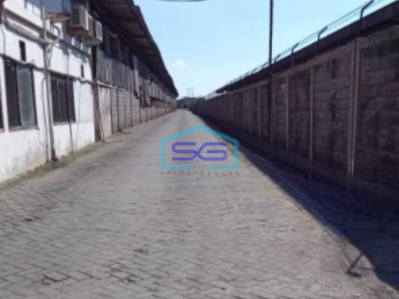 Dijual Pabrik Luas Bangunan 30000 m² Lokasi Surabaya Kota