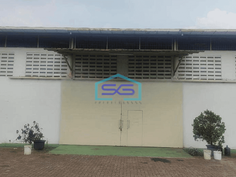 Disewakan Gudang Zona Industri Cikupa Tangerang Akses Strategis LT 1600m2