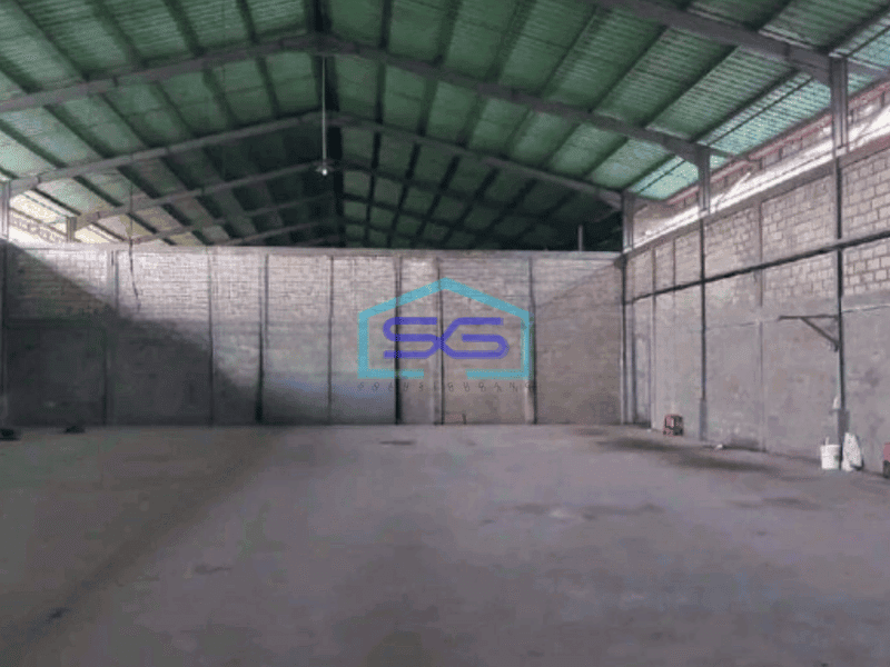 Dijual Gudang Luas Bangunan 3000 m² Lokasi Bebas Banjir di Legok Tangerang