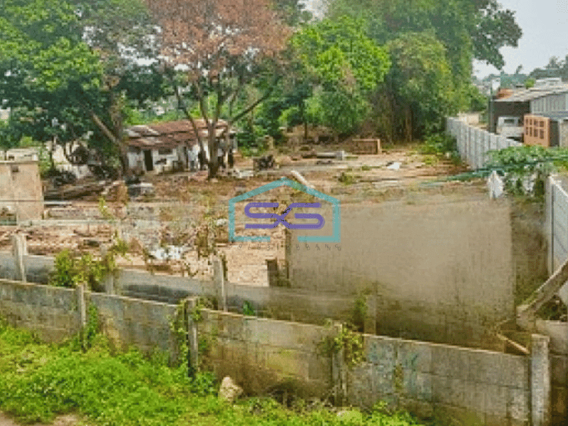 Dijual Tanah Siap Bangun Sudah Dipagar Jalan Lebar di Alam sutera Tangerang Luas 2353m2