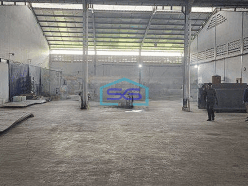 Dijual gudang bagus besar 3000m2 di Jatake