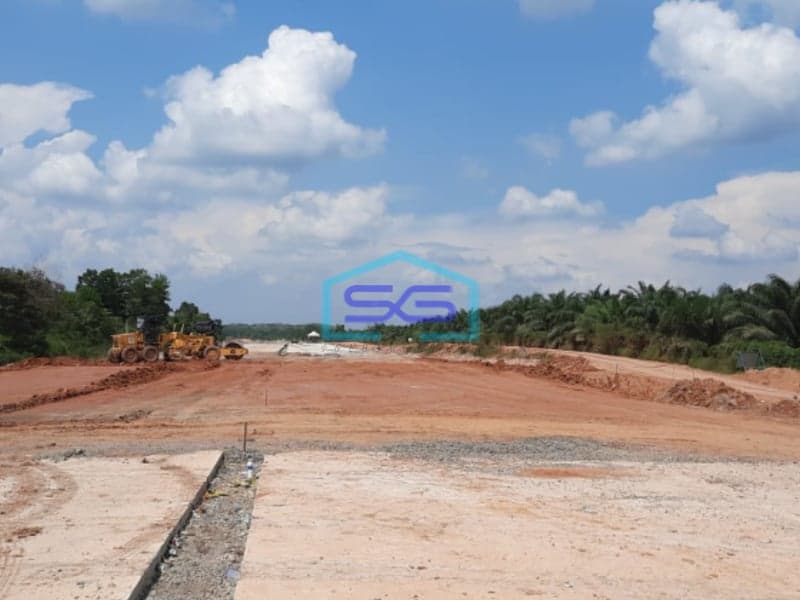 Dijual Tanah Siap Bangun Eks Lahan Kebun Sawit Area Sembawa Banyuasin Sumatera Selatan