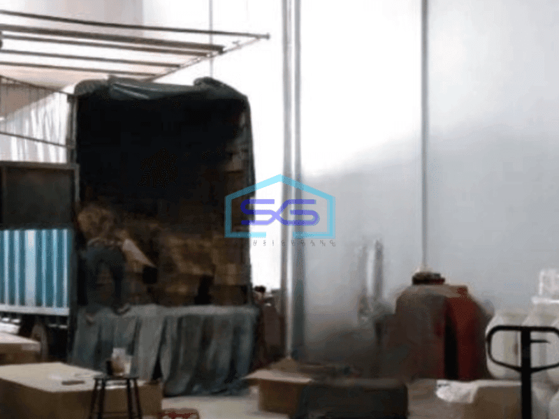 Disewakan Gudang Siap Pakai Bebas Banjir di Serpong Tangerang Selatan Luas Tanah 540 m²