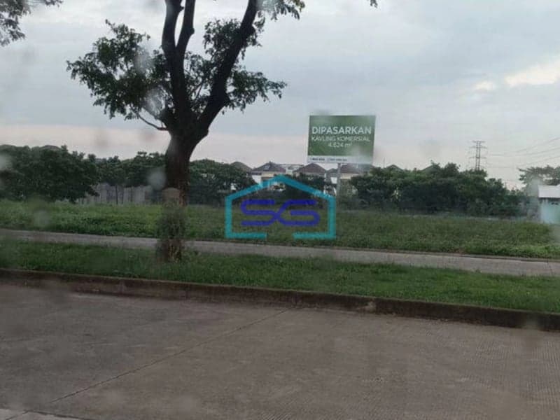 Disewakan Kavling Komersil LT 5000m2 Pinggir Jalan di Kota harapan indah Bekasi