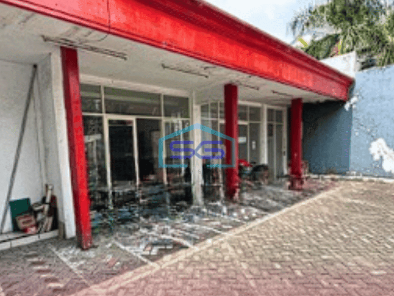 Disewakan Ruko Tidar 1 Lantai di Malang Luas Bangunan 350m2