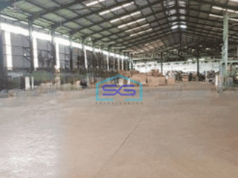 Disewakan Gudang Siap Pakai Luas Bangunan  6000 m² Lokasi Strategis di Ciujung Serang Banten