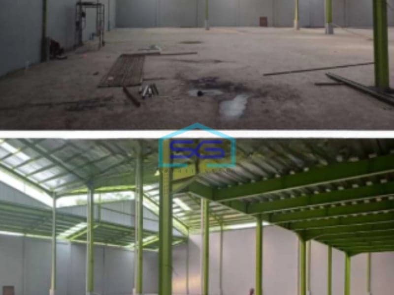 Disewakan Gudang Industri Produksi Cikupa Tangerang Luas Bangunan 1728m2