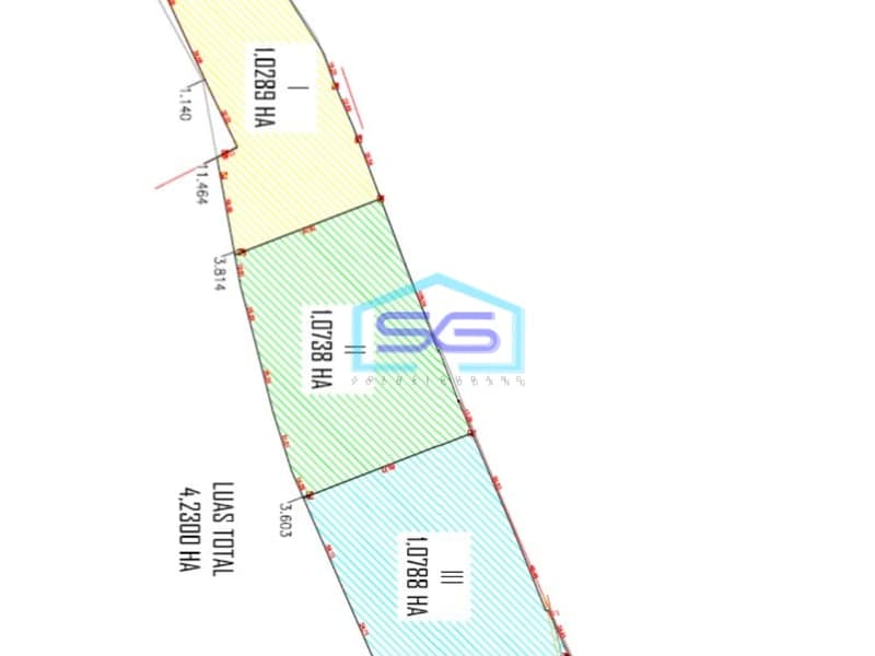 Disewakan Tanah lokasi jl Tambak Osowilangun Surabaya Dekat Pelabuhan Teluk Lamong Lokasi III