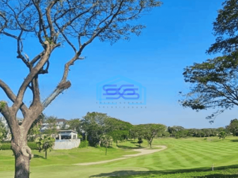Dijual Tanah View Wide Golf Citraland Utama Bentuk Kotak Luas Tanah 2150 m² Surabaya
