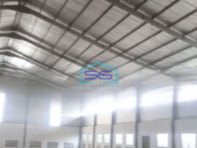 Dijual Gudang Akses Container 40 Feet di Tangerang Luas Bangunan 2924 m²