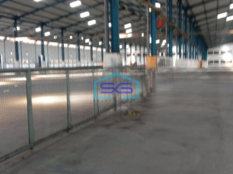 Disewakan Gudang Luas Tanah 40000 m² Lokasi Bebas Banjir Sidoarjo