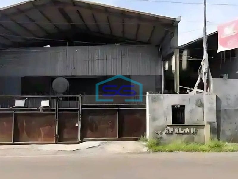 Dijual Gudang Workshop Taruma Jaya Bekasi Dkt Harapan Indah Luas Tanah 1500m2