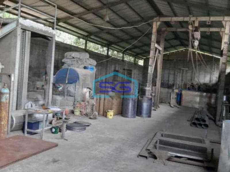 Dijual Gudang Luas Bangunan  1000 m² Lokasi di Cikande Serang