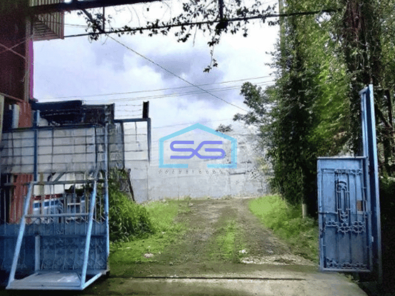 Dijual Gudang Luas Bangunan  1500 m² di Pinggir Jalan Raya Cicantayan Sukabumi