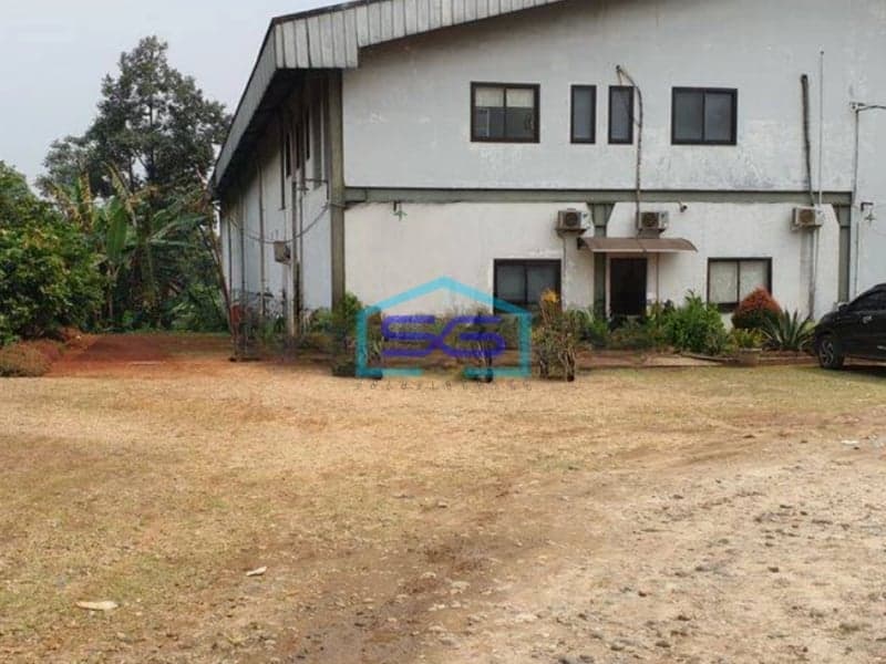 Dijual Gudang di Gunung Sindur Bogor Harga Murah Cocok Untuk Pergudangan Lokasi Strategis LT 19500m2