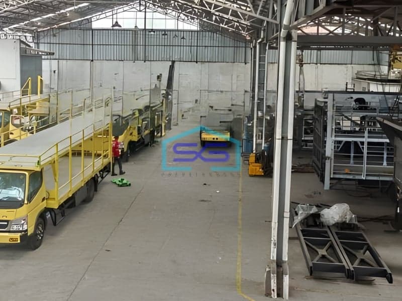 Dijual Pabrik Ada Kantor Luas Bangunan  2282 m² Lokasi Bebas Banjir di Cibinong Bogor