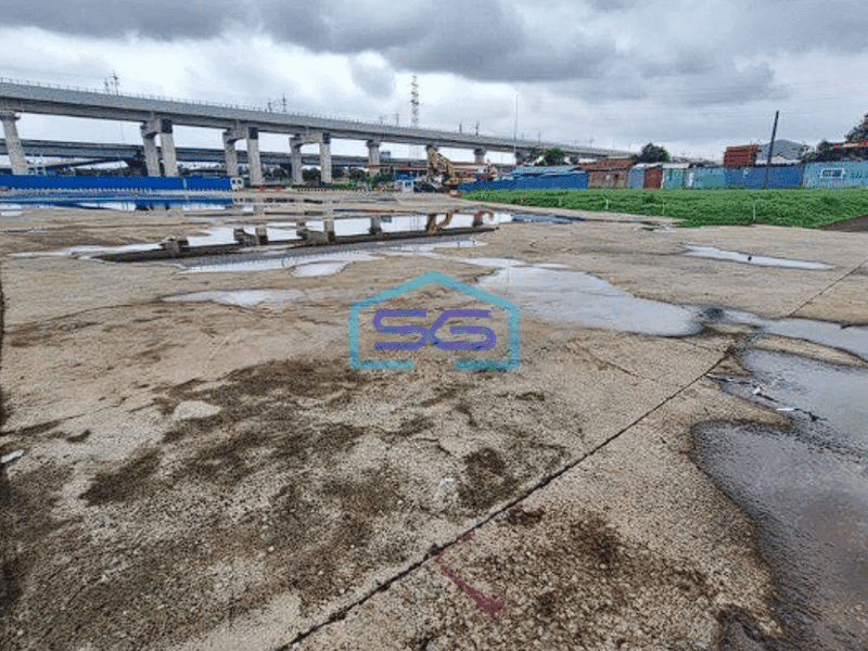 Disewakan Tanah Ada Loading Dock dan Bebas Banjir di Tambun Bekasi LT 6000m2