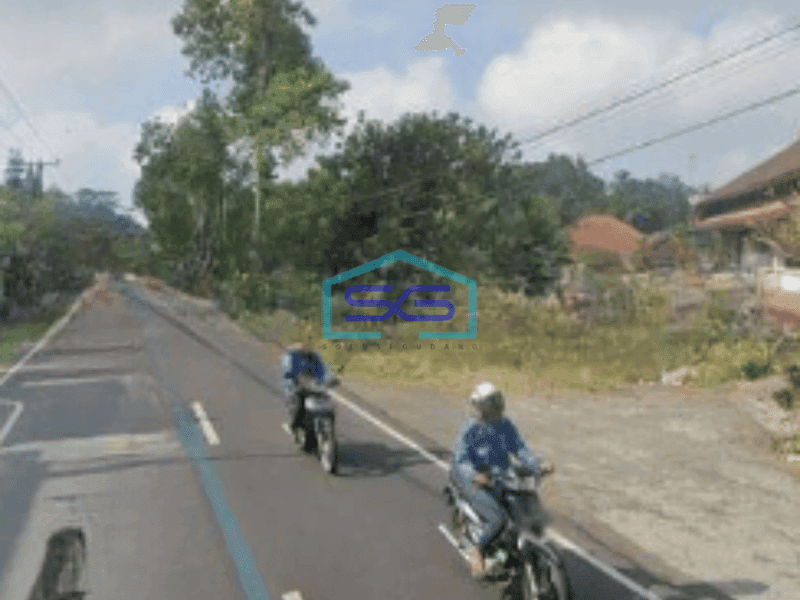 Disewa Tanah di jalan Nasional dan jalur wisata ubud Bali cocok Berbagai bisnis