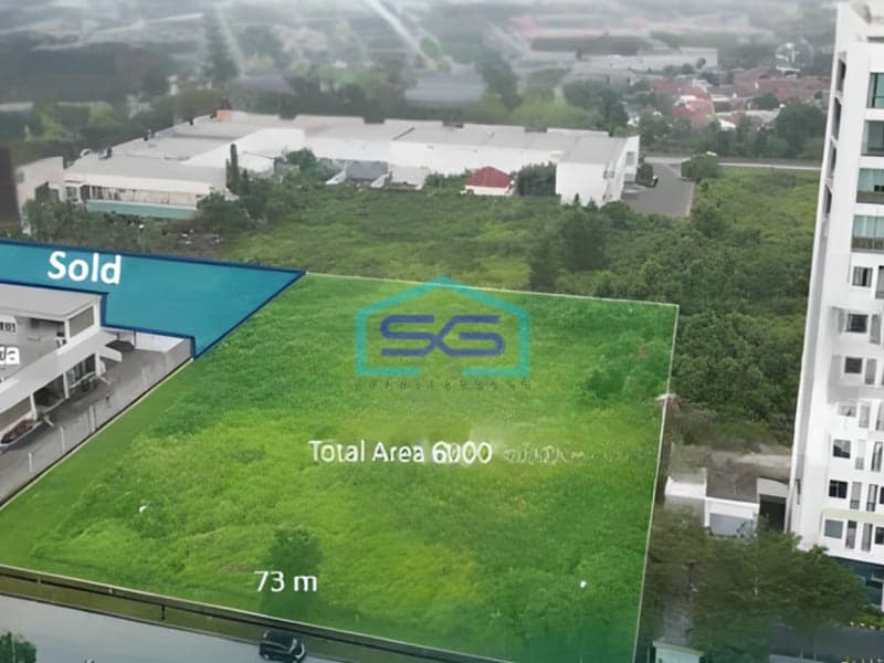 Dijual Tanah Komersial di Jababeka Cikarang Bekasi Luas Tanah 6000m2