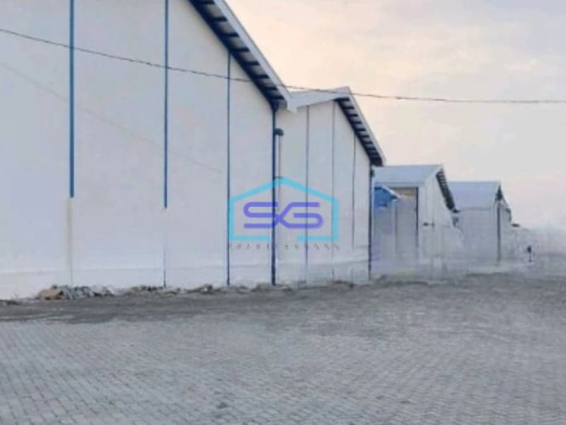 Disewakan Gudang Luas Tanah 60000 m² Lokasi Bebas Banjir di Sidoarjo