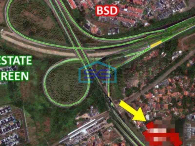 Dijual Tanah di Rawa Buntu Serpong Tangerang Selatan Luas Tanah 6400m2