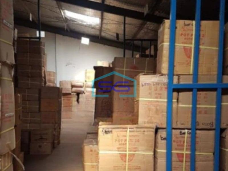 Dijual Gudang Bagus di Pergudangan Benda Tangerang Sudah Renovasi HGB LT 450m2