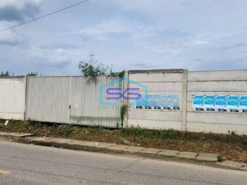 Dijual Tanah Mainroad Cocok Untuk Gudang di Soreang Cipatik Bandung LT 1011m2 Zona Industri