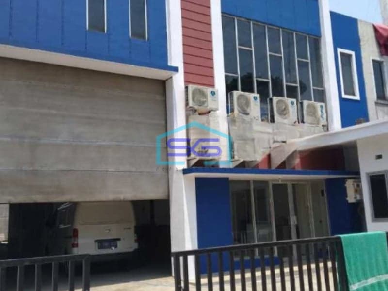 Disewakan Gudang Ada Kantor Luas Tanah 540 m² Lokasi Bebas Banjir di BSD Tangerang