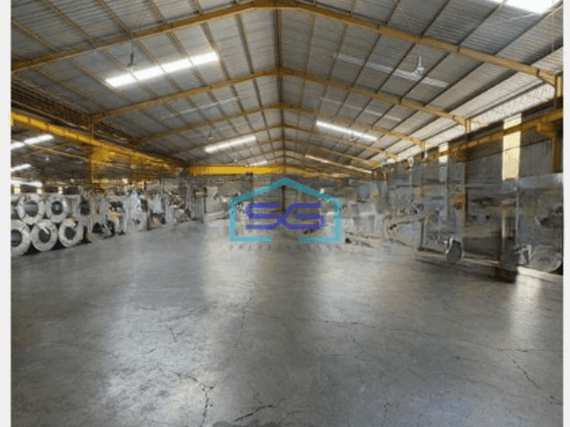 Dijual Pabrik Akses Container 40 Feet di Menganti Gresik Luas Bangunan  9066 m²