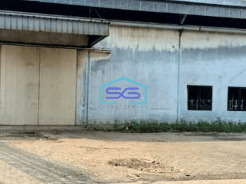 Disewakan Gudang Lokasi Bebas Banjir Lokasi Jati Uwung Tangerang Luas Bangunan 2000 m2