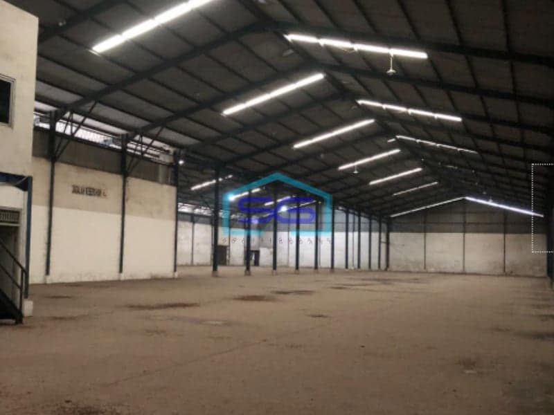 Dijual Gudang Besar Jalan Lintas Sumatera Palembang Luas Tanah 10214m2