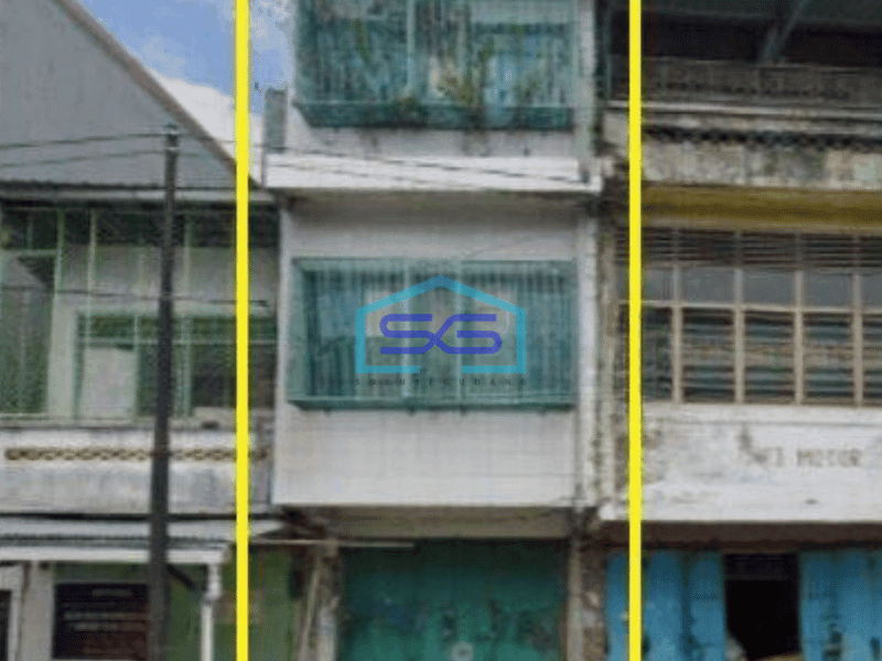 Lelang Ruko 3 Lantai Jl Diponegoro Melayu Wajo Makassar Sulsel