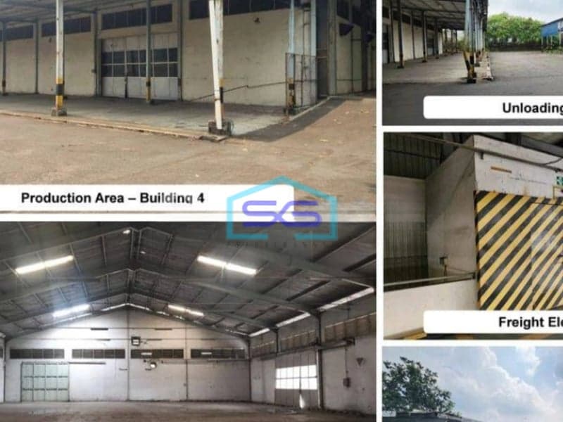 Dijual Pabrik Gudang Dikawasan Ejip Cikarang Bekasi LT 27720m2