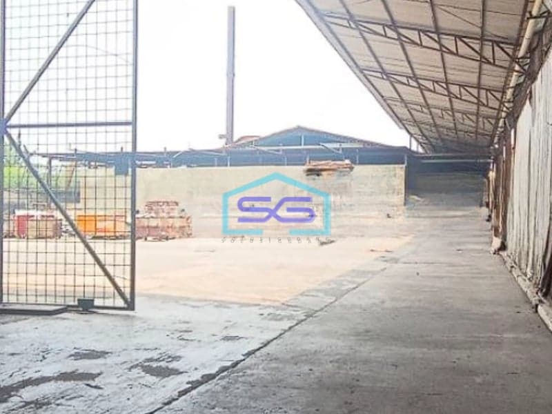 Disewakan Gudang Industri Daan Mogot Jakarta Barat Luas Tanah 8000m2 Ex Pabrik