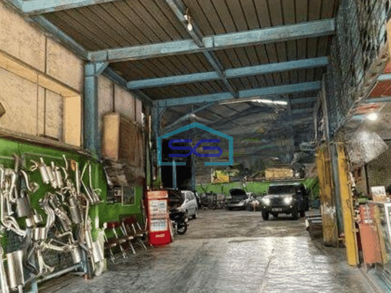 Dijual Bangunan Bengkel Jl Raya Mayjend Sungkono, dekat RS Mayapada, Ciputra world, Pusat Kota